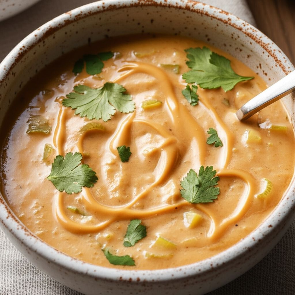 Creamy Chicken Peanut Soup