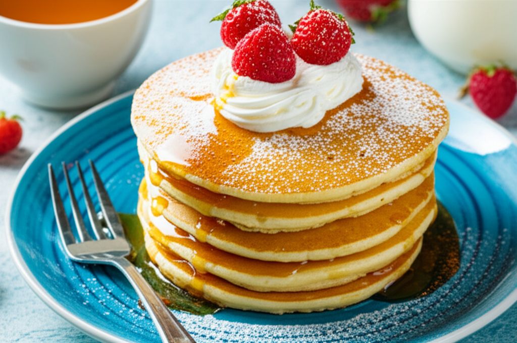 Dad's Double Whole Grain Pancakes