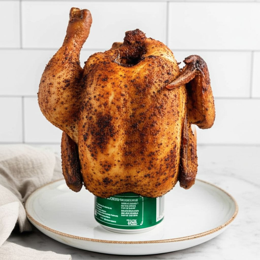 Fall-Off-The-Bone Beer Can Chicken