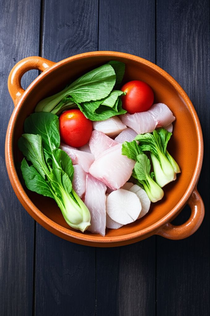 Fish Sinigang (Tilapia) - Filipino Sour Broth Dish