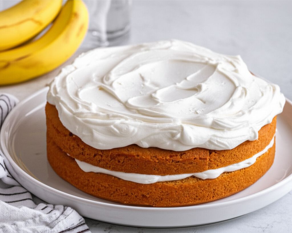 Fluffy Banana Cake