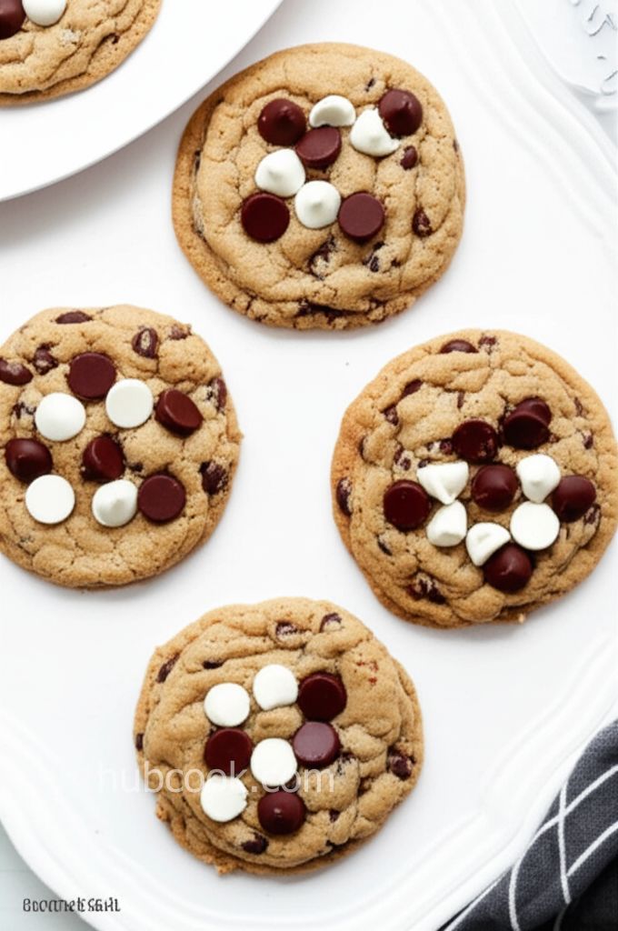 Giant Toffee Chocolate Chip Cookies
