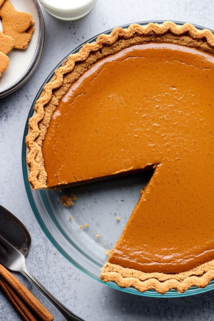 Gingersnap Pumpkin Pie