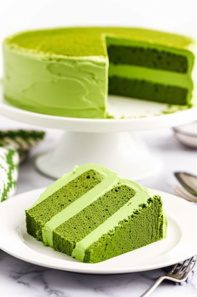 Green Tea Layer Cake