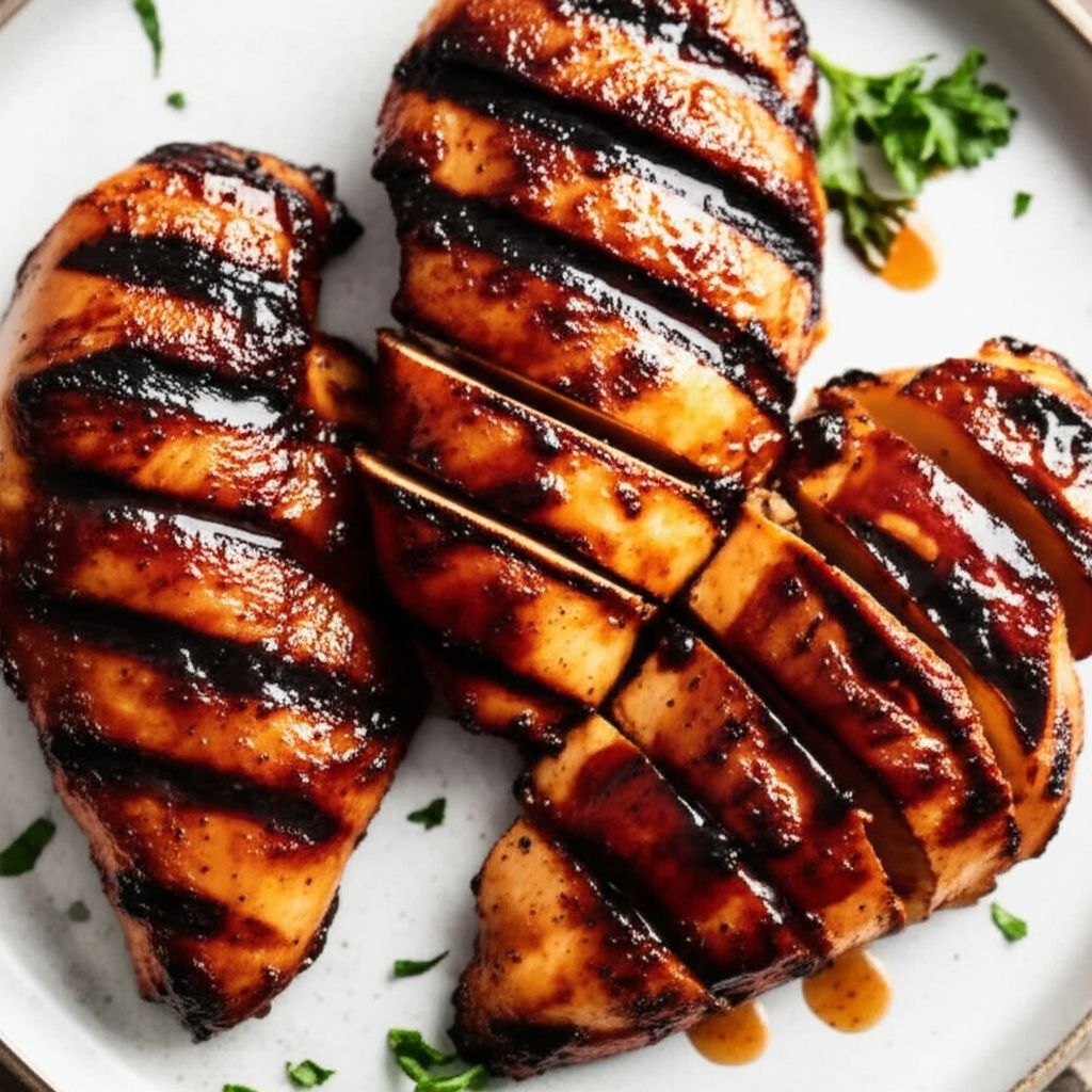 Grilled Maple-Chipotle Chicken