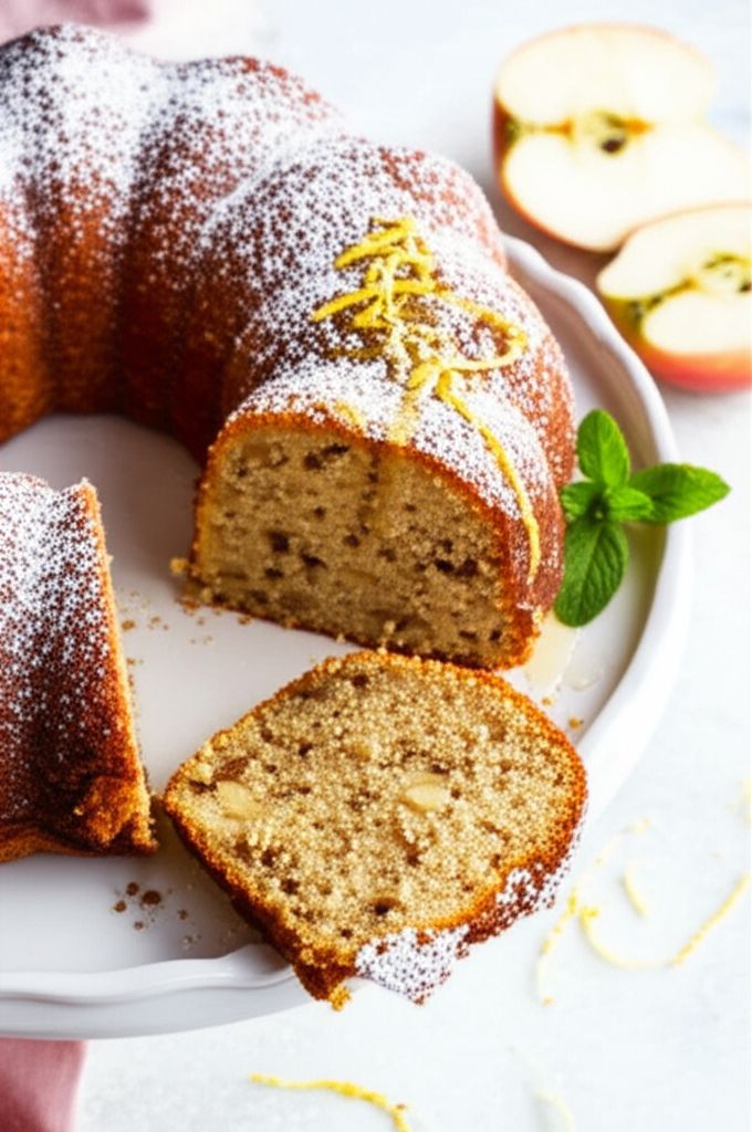 Honeyed Apple Cake