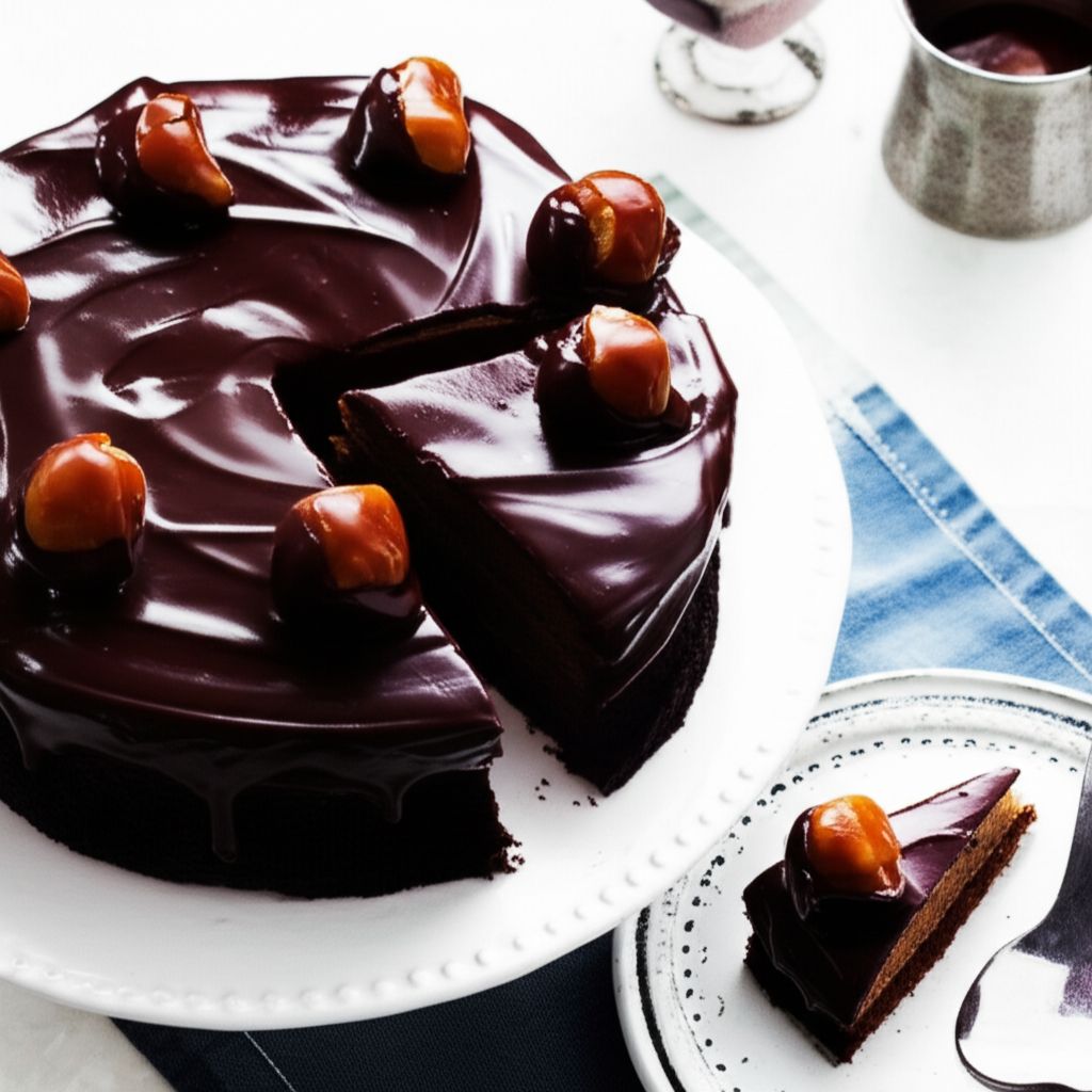 Hungarian Chestnut Cake