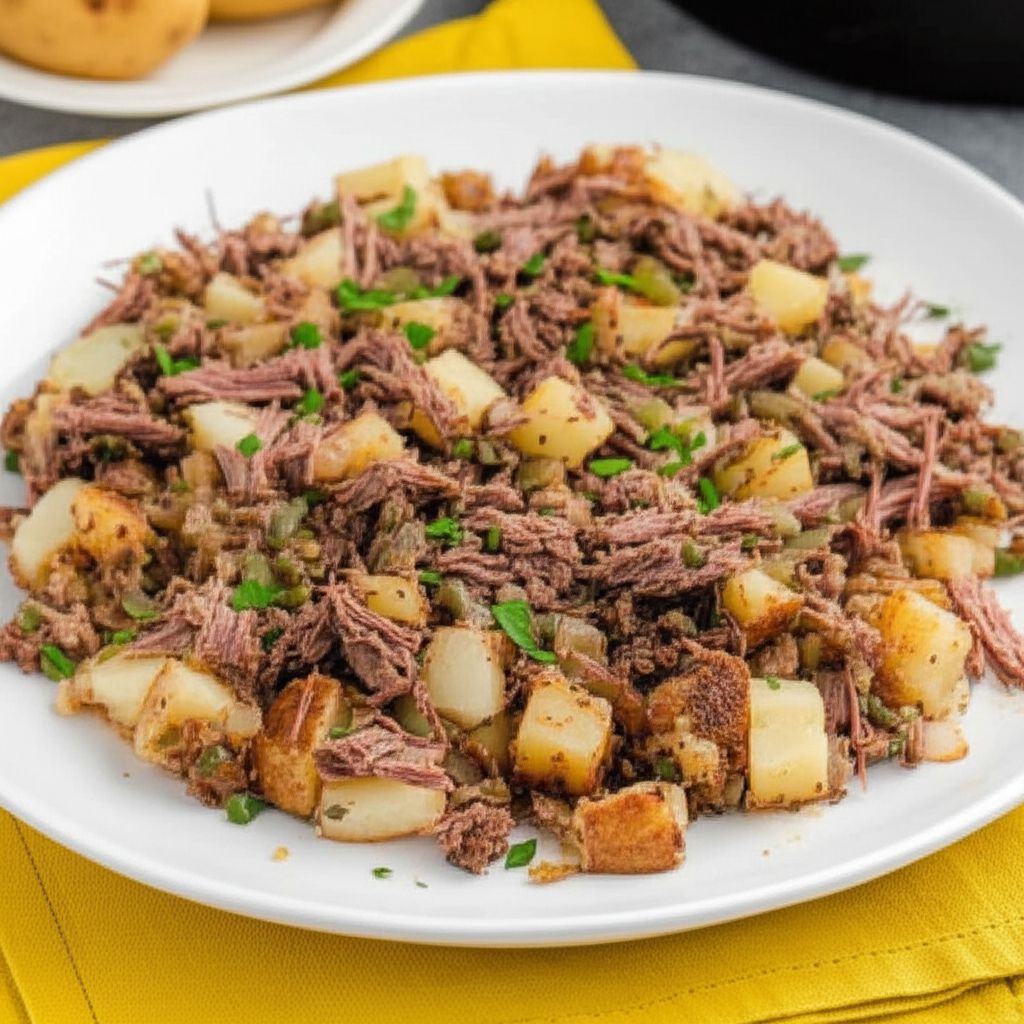 Leftover Roast Beef Hash