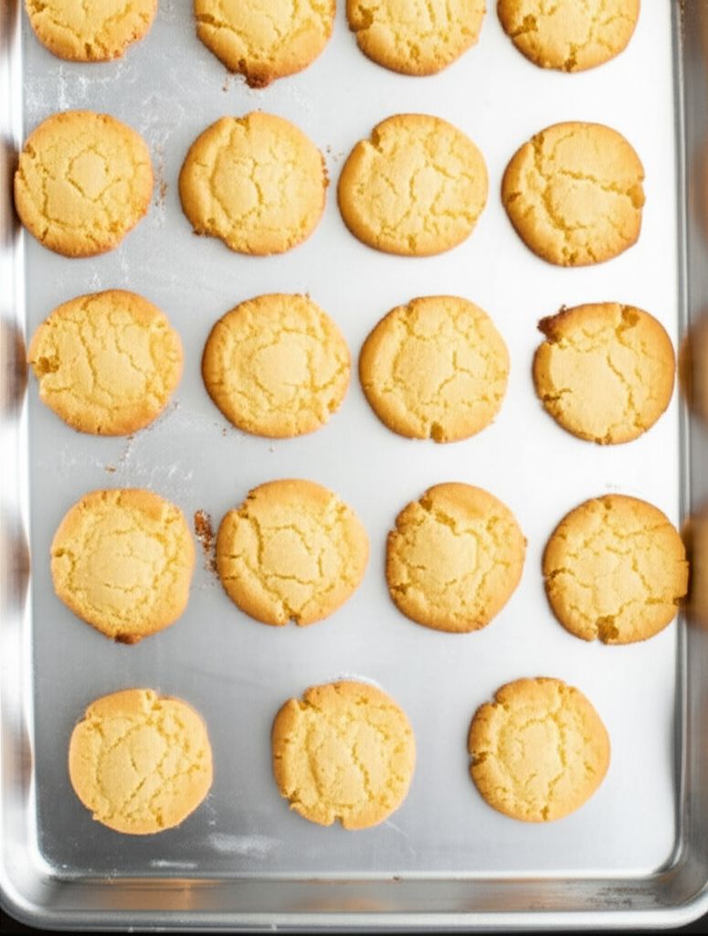 Lemon Snowflake Cookies