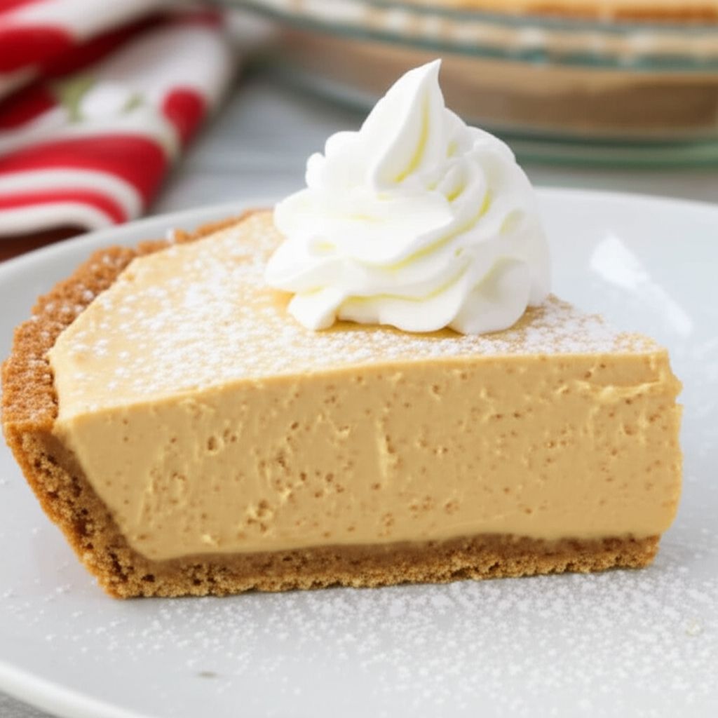 Light and Fluffy Peanut Butter Pie