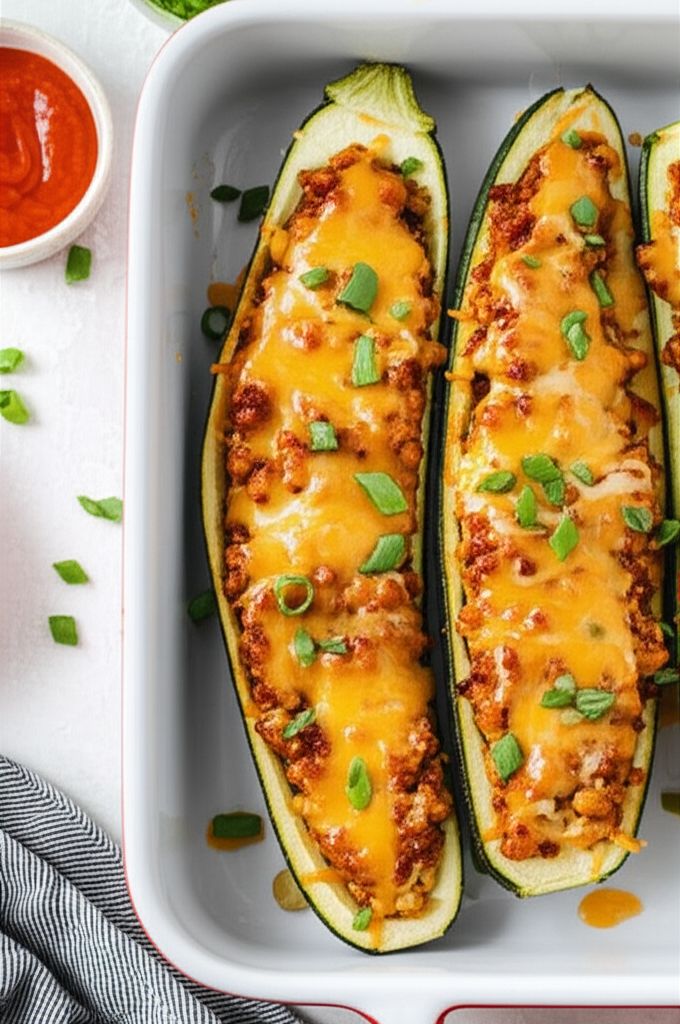 Mexican Zucchini Boats