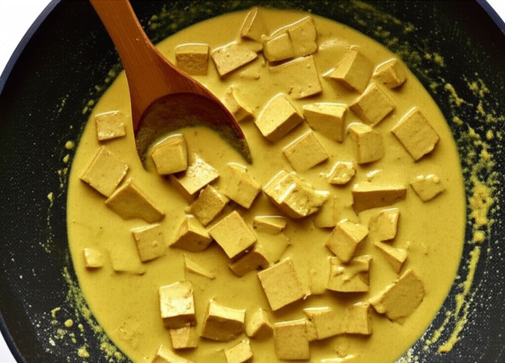 Mild Coconut Tofu Curry