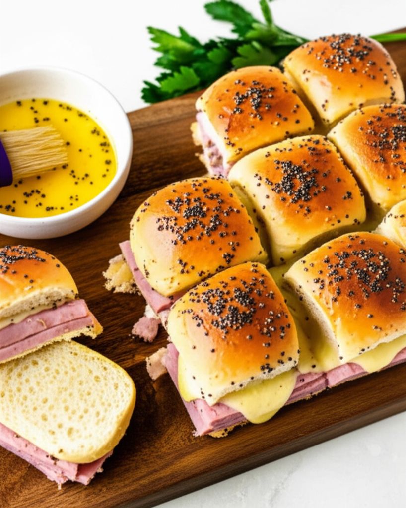 Mini Ham And Cheese Rolls