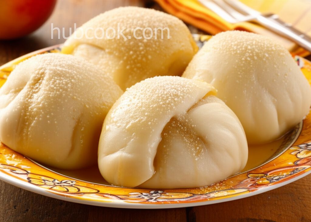 Peach Dumplings
