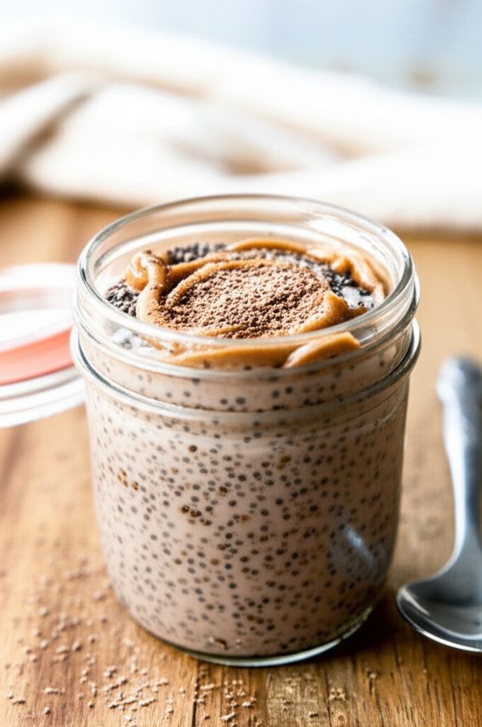 Peanut Butter Chocolate Overnight Oats