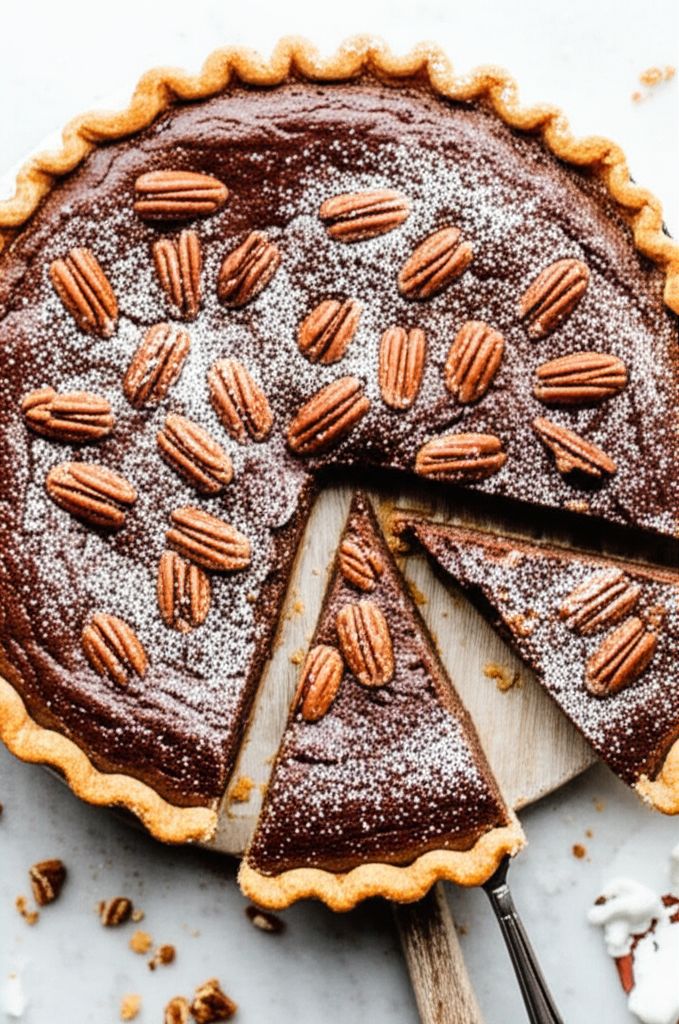 Pecan And Chocolate Espresso Pie