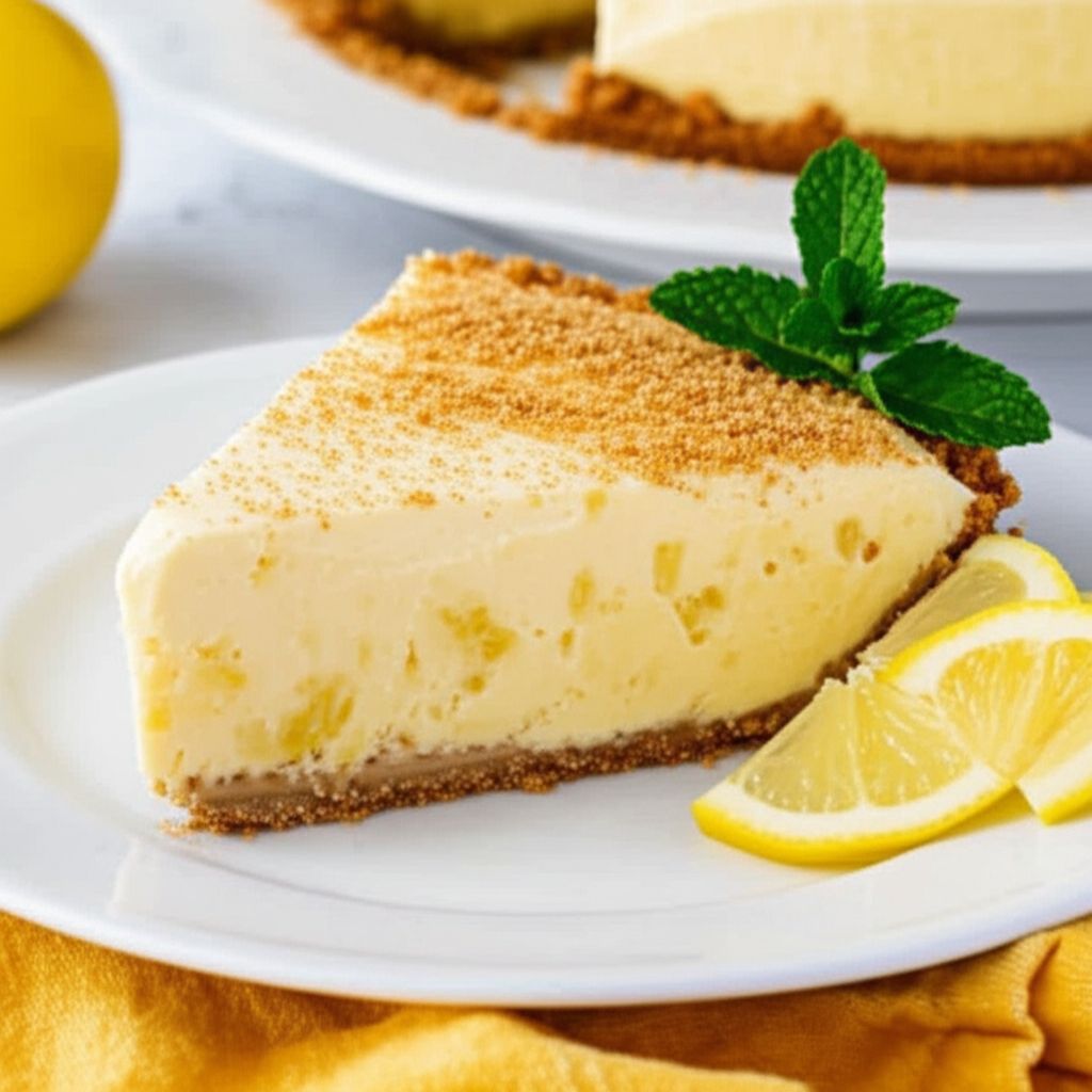 Pineapple Lemon Cheese Pie