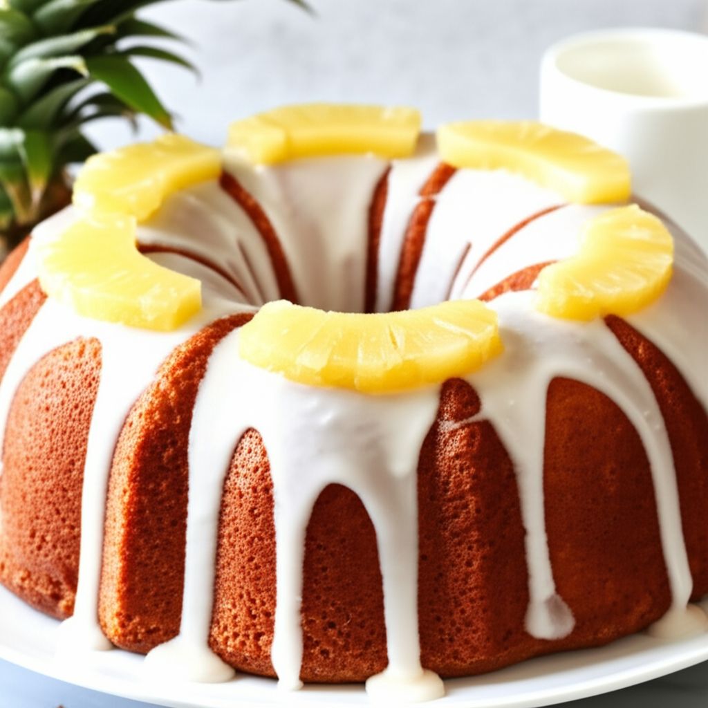 Pineapple Pound Cake