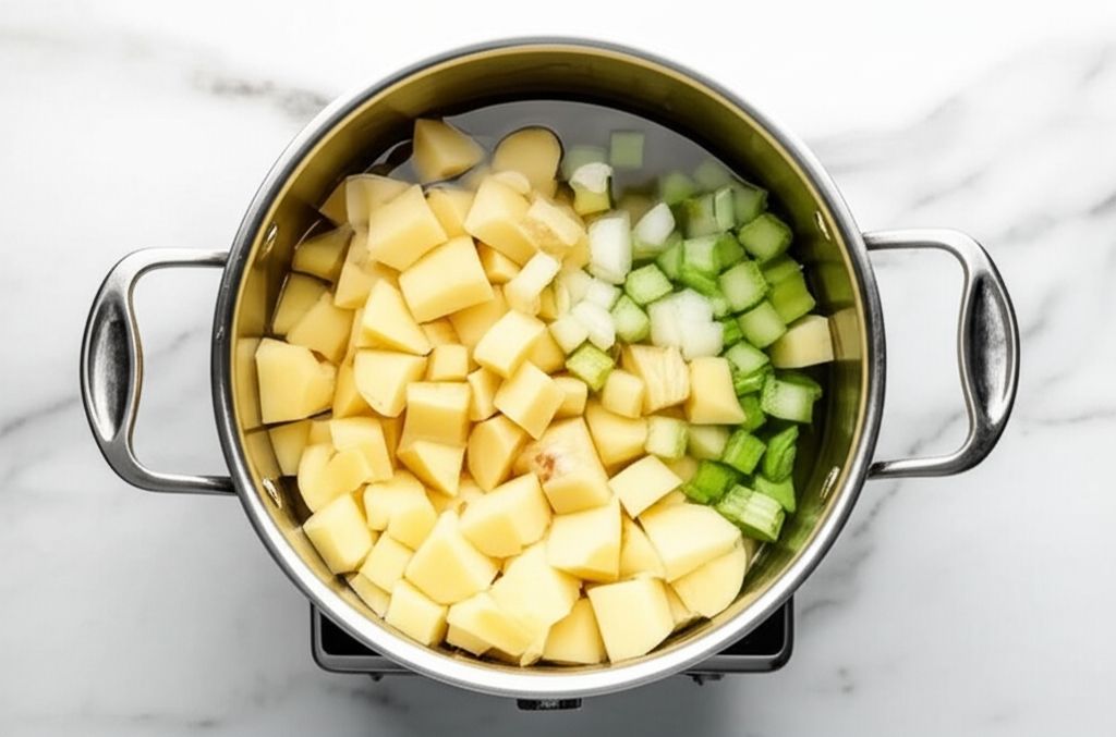 Potatoes and Corn Soup
