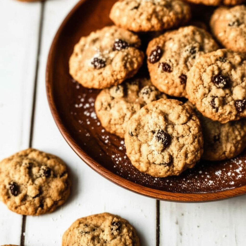 Raisin Oatmeal Cookies