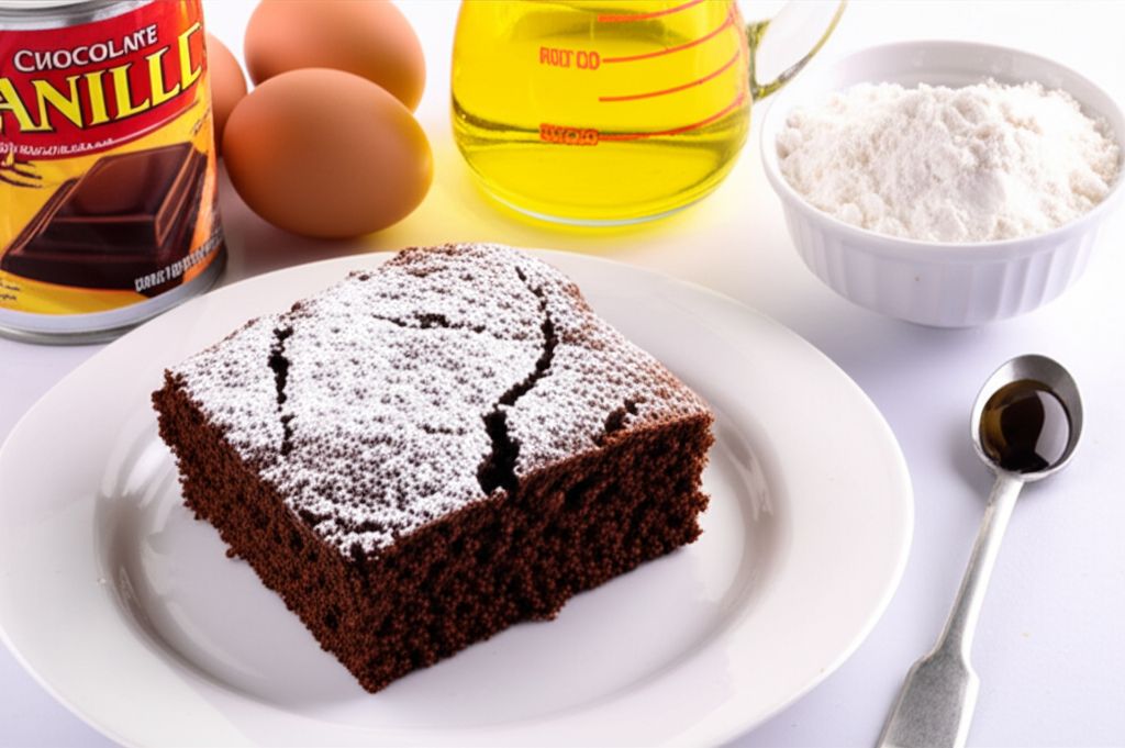 Rich and Chocolaty Syrup Cake