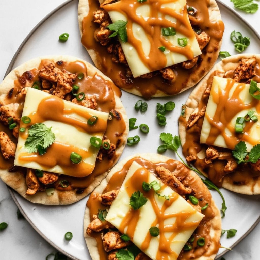 Satay Chicken Pizza