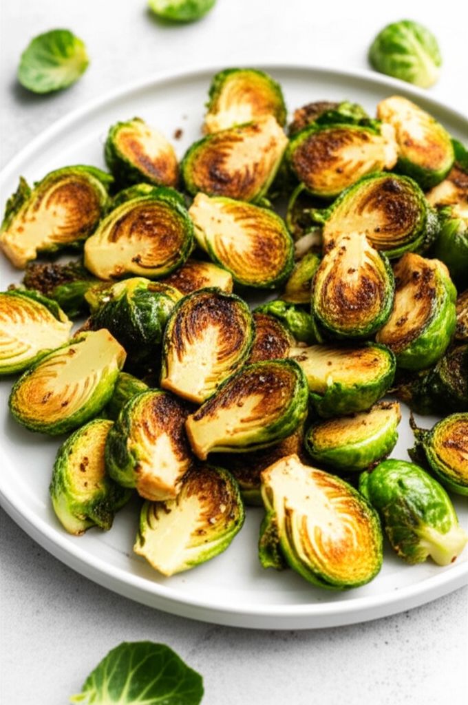 Simple Air Fryer Brussels Sprouts
