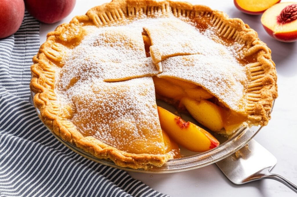 Single Crust Peach Pie