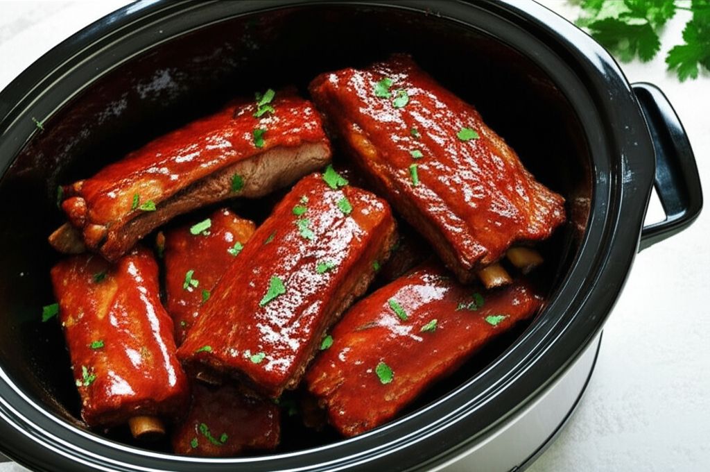 Slow Cooker Spare Ribs