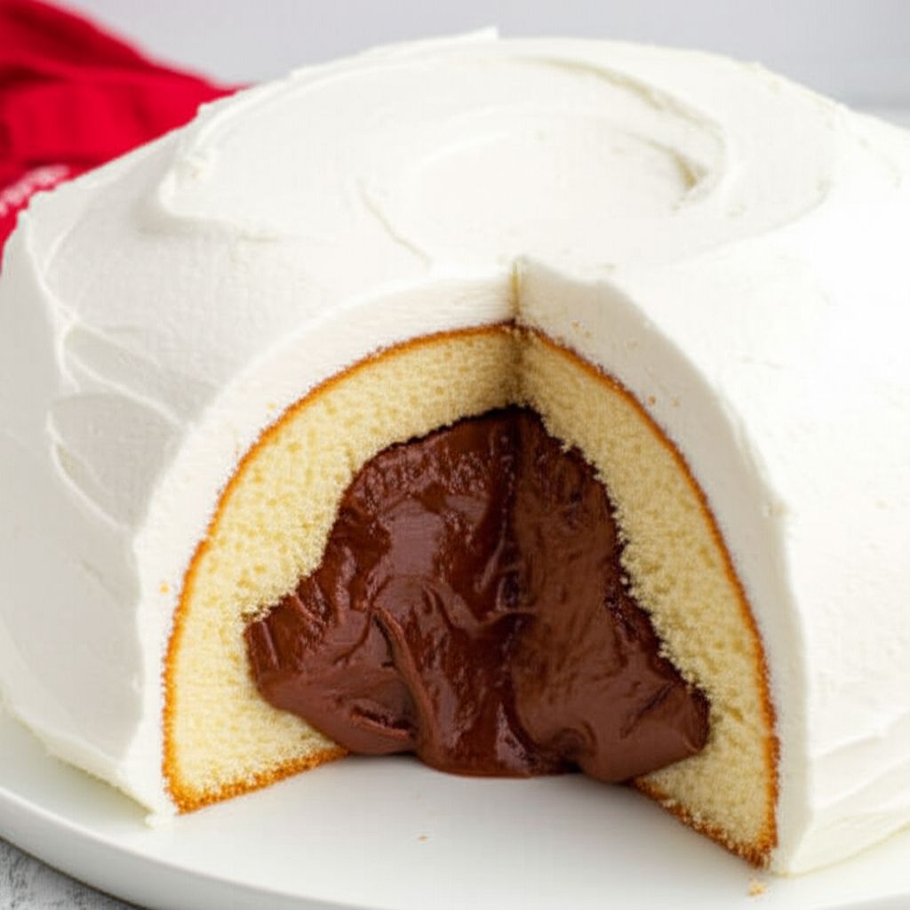 Snow Tunnel Cake