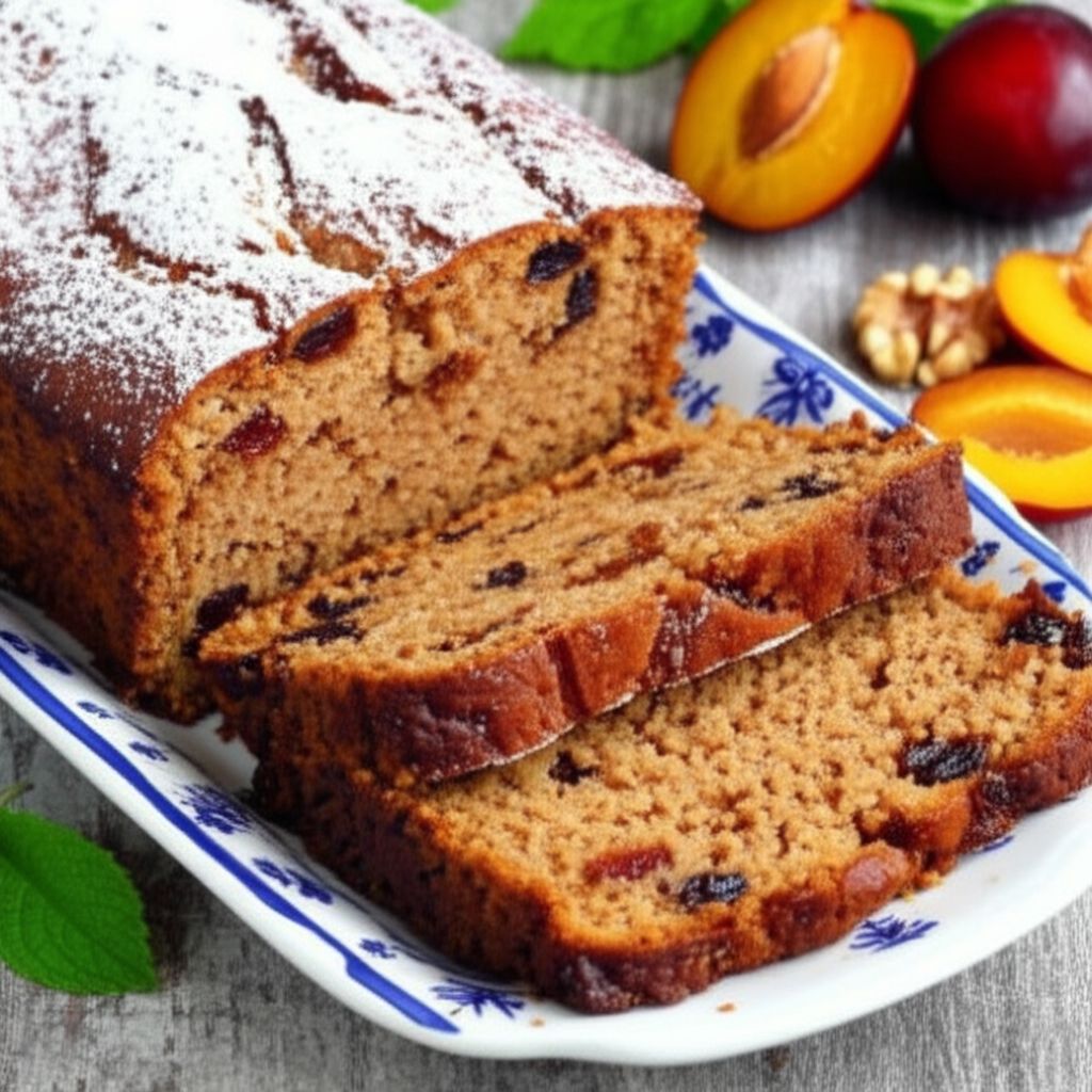 Spiced Plum Bread