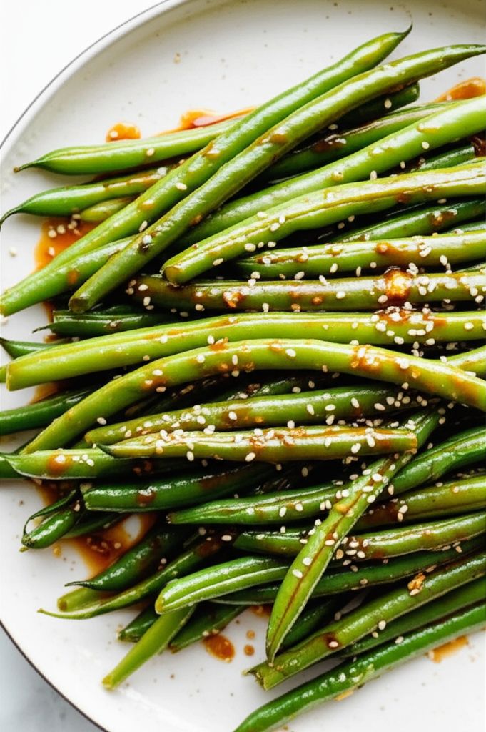Spicy Chinese Mustard Green Beans