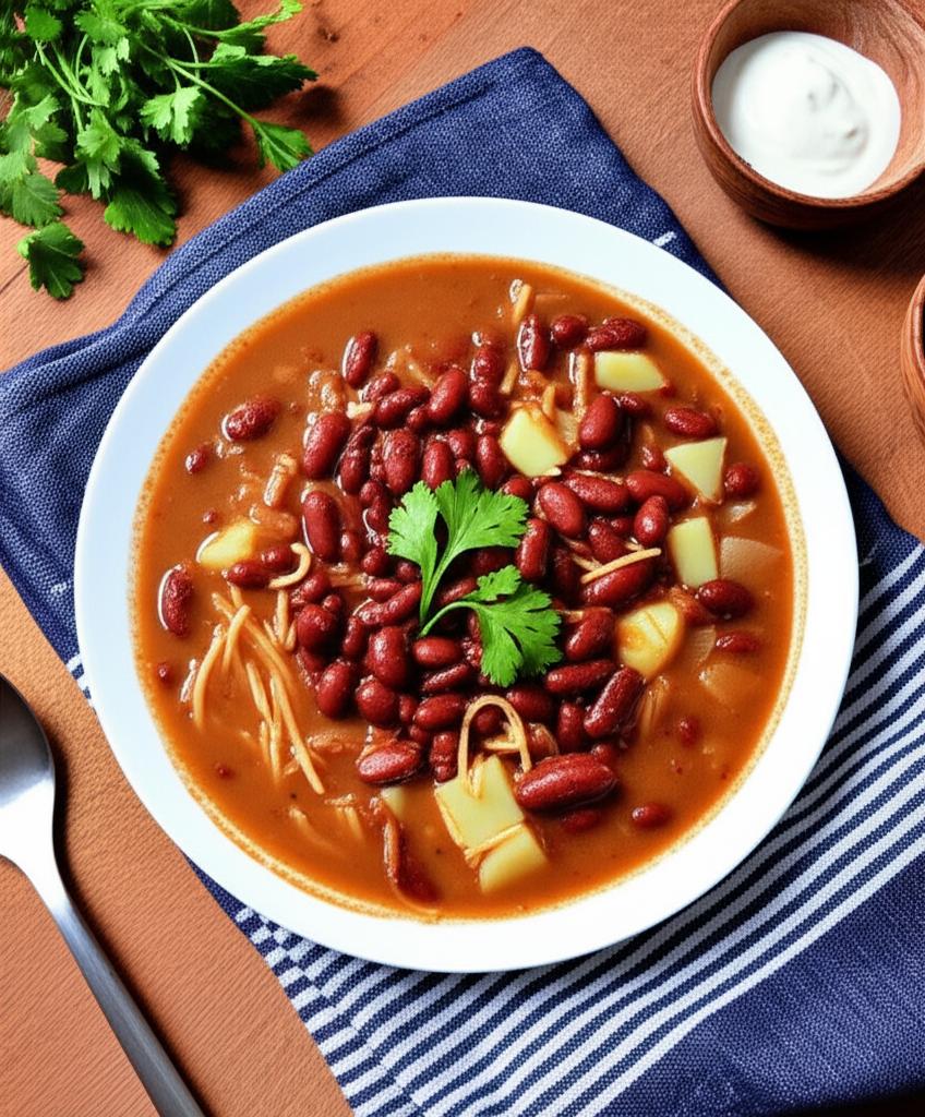 Spicy Red Bean Soup