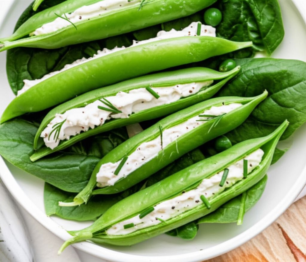 Stuffed Pea Pods