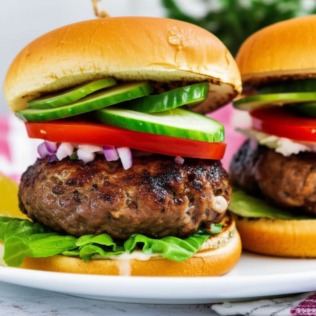 Thai Tuna Burgers