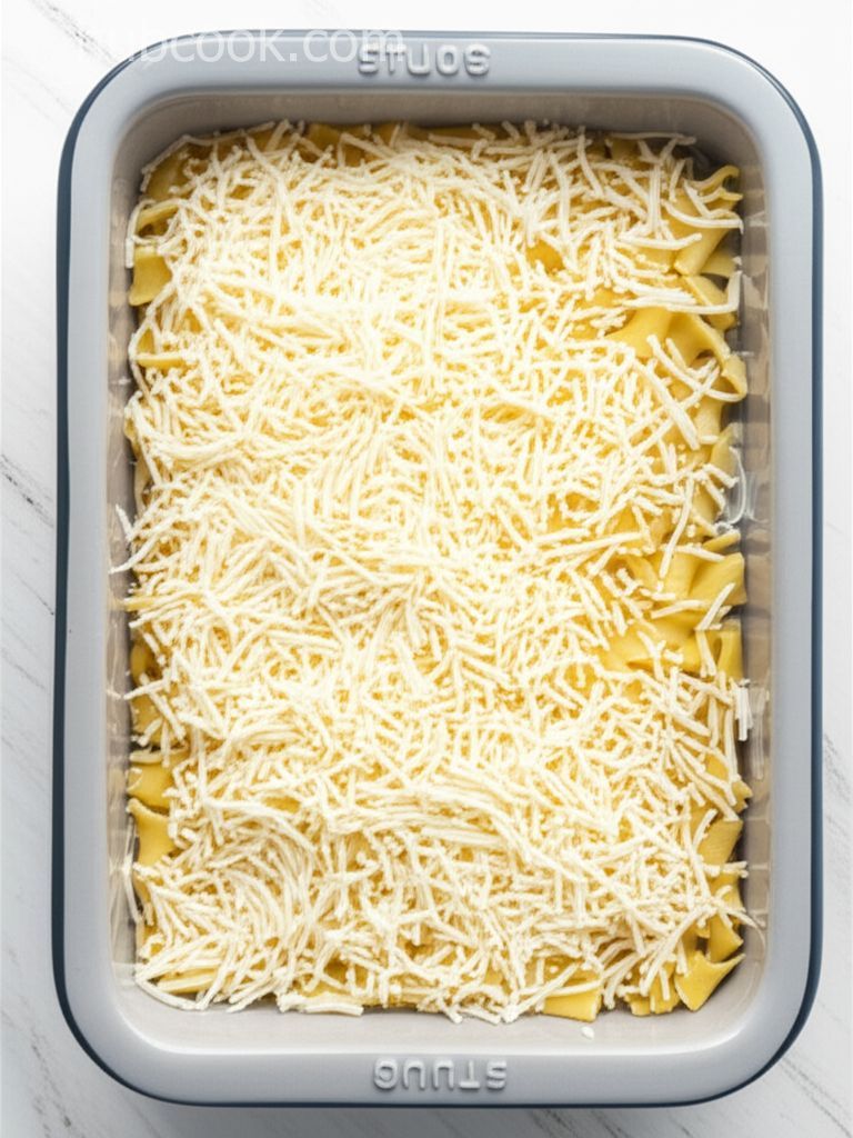 Three Cheese Baked Pasta