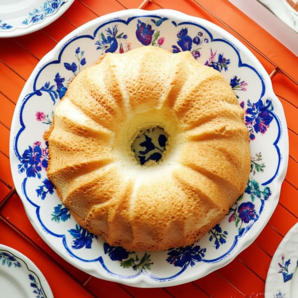Two Part Angel Cake