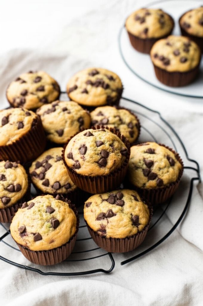 Zucchini-Chocolate Chip Muffins