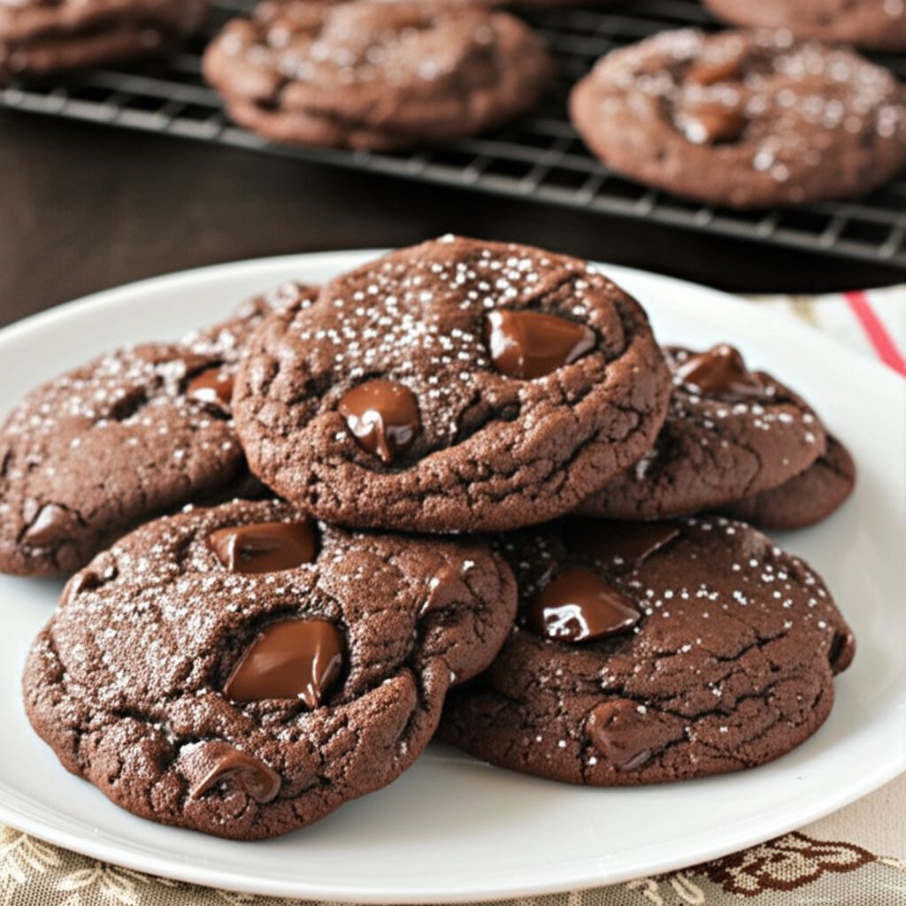 Absolutely Sinful Chocolate Chocolate Chip Cookies
