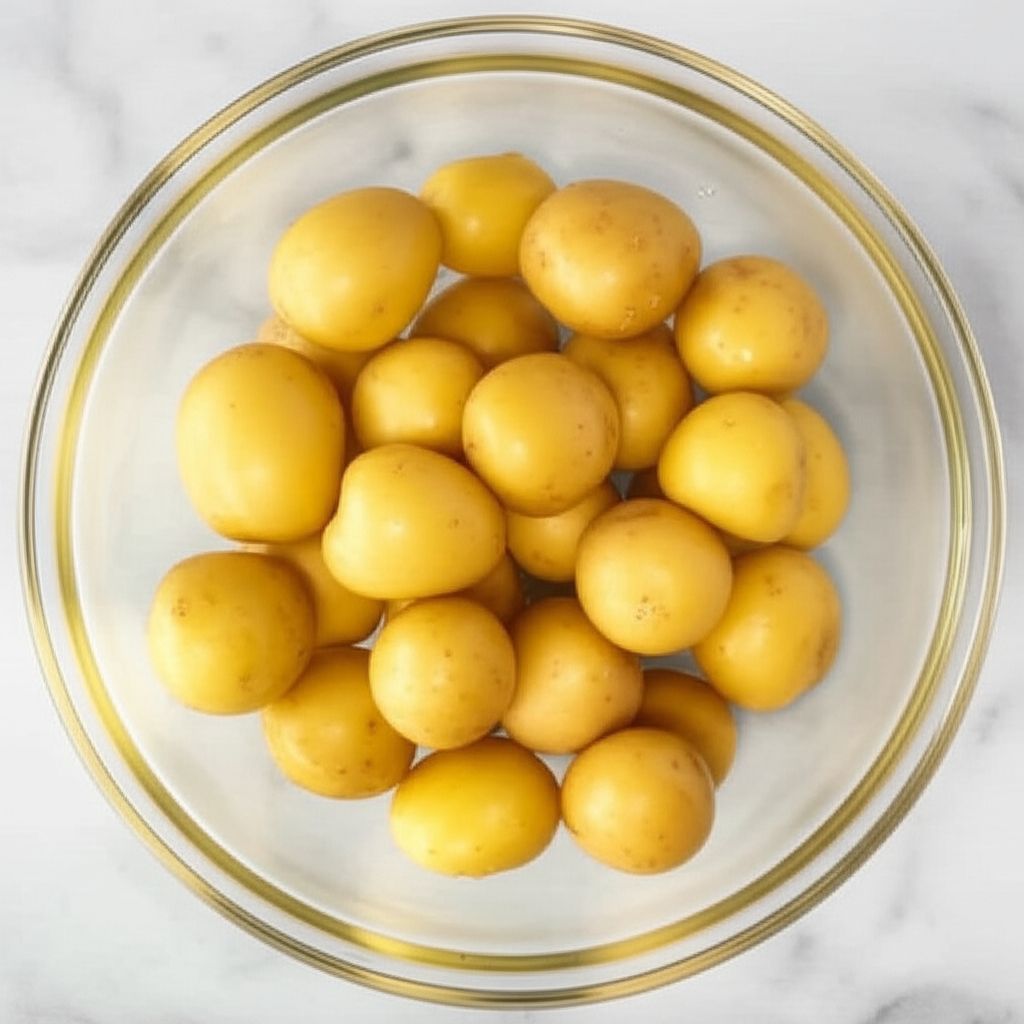 Air Fryer Garlic and Parsley Baby Potatoes