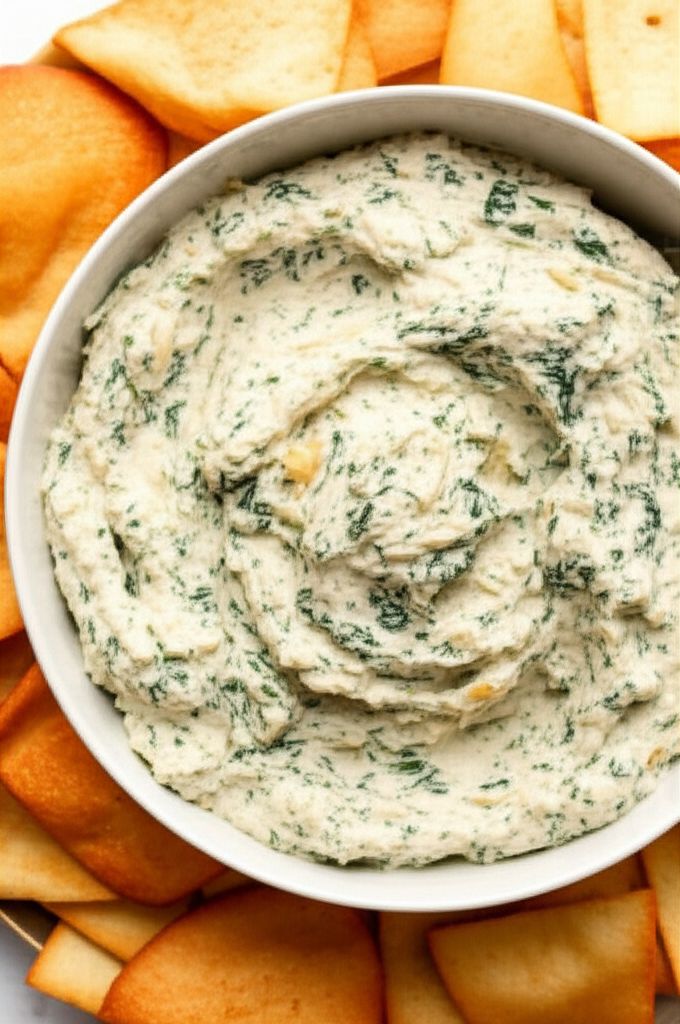 Amazing No Cook Spinach Artichoke Dip