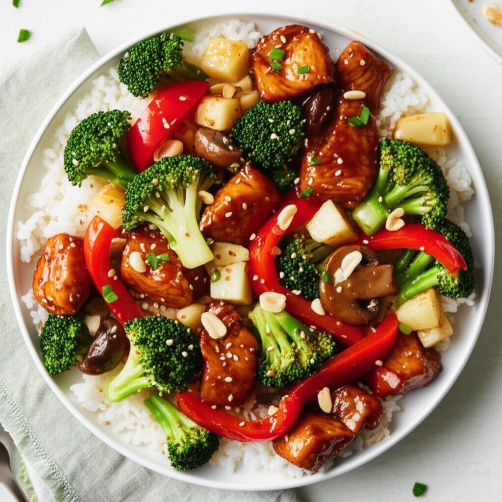 Asian-Style Chicken and Vegetables