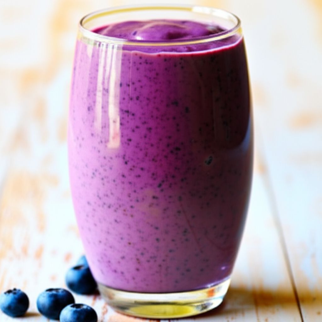 Avocado Blueberry Smoothie