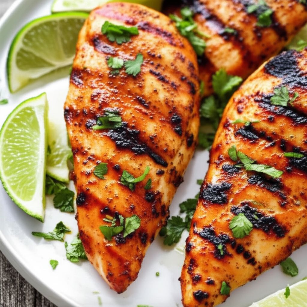 Best Grilled Margarita Chicken... Ever!