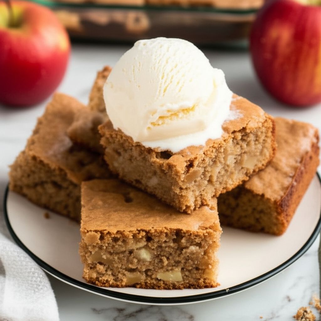 Blonde Apple Brownies