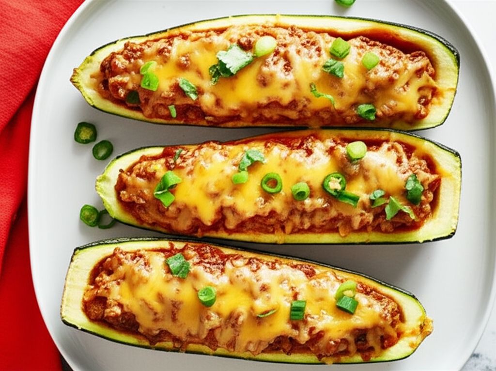 Chef John's Taco-Stuffed Zucchini Boats