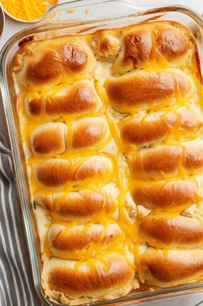 Chicken and Cheese Crescents