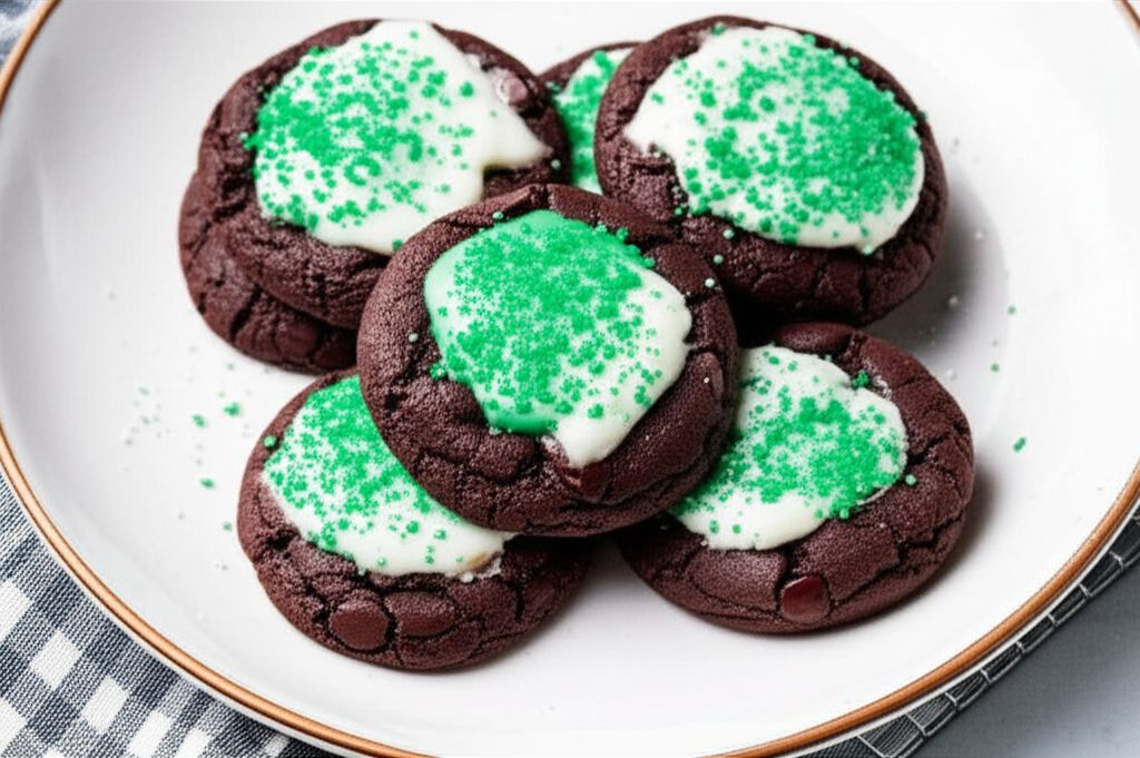 Chocolate Mint Cookies I