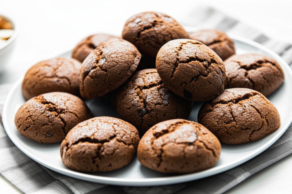 Chocolate-Almond Macaroons