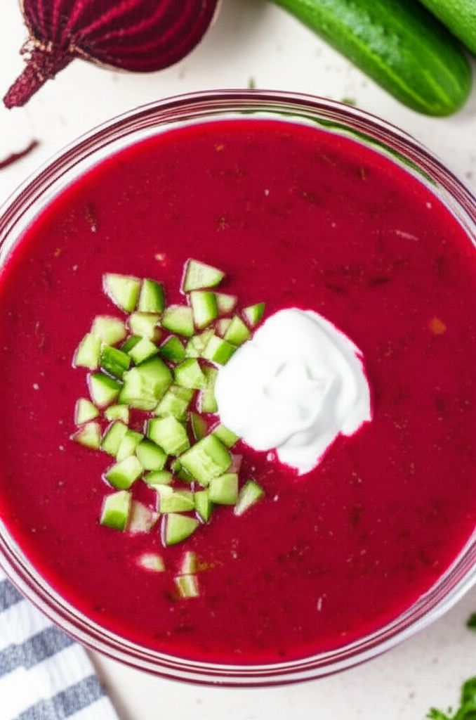 Cold Russian Borscht